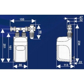 Suporte para Vasos Alexandra House Living Branco Ferro 44 x 44 x 80 cm | Tienda24 Tienda24.eu