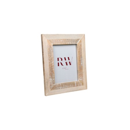 Fotorahmen Romimex Weiß Mango-Holz Holz MDF 2 x 20 x 15 cm | Tienda24 Tienda24.eu