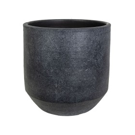 Cache-pot Capi Europe Anthracite Plastique Rond Ø 35 cm | Tienda24 Tienda24.eu