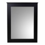 Wall mirror Alexandra House Living Black Glass Fir wood 3 x 90 x 70 cm | Tienda24 - Global Online Shop Tienda24.eu