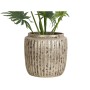 Plantador Romimex Bege Cerâmica 29 x 29 x 29 cm | Tienda24 Tienda24.eu