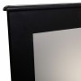 Wall mirror Alexandra House Living Black Glass Fir wood 3 x 90 x 70 cm | Tienda24 - Global Online Shop Tienda24.eu