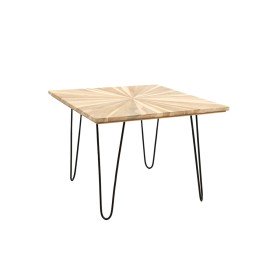 Table d'appoint 50 x 50 x 67 cm Naturel Beige Rotin | Tienda24 Tienda24.eu