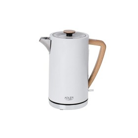 Kettle Adler AD 1347w White Wood 2200 W 1850 W 1,7 L by Adler, Electric Kettles - Ref: S9100428, Price: 37,97 €, Discount: %