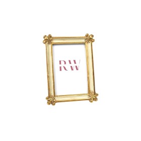 Cadre photo Verre Doré Bois Marron Plastique (21 x 2 x 26 cm) (6 Unités) | Tienda24 Tienda24.eu