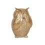 Decorative Figure Romimex Champagne Resin Owl 11 x 15 x 10 cm | Tienda24 Tienda24.eu