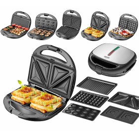 Sandwich Toaster Grill Princess Black Grey 750 W | Tienda24 - Global Online Shop Tienda24.eu