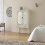 Armadio Alexandra House Living Bianco Vetro Legno di abete Legno MDF 12 x 140 x 80 cm di Alexandra House Living, Armadi - Rif...