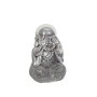 Decorative Figure Romimex Silver Resin Monk Eyes 16 x 22 x 15 cm | Tienda24 Tienda24.eu