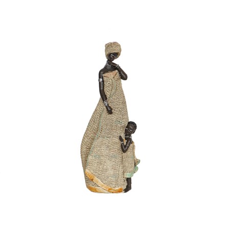 Figurine Décorative Romimex Multicouleur Résine Africaine Fille 16 x 38 x 12 cm | Tienda24 Tienda24.eu