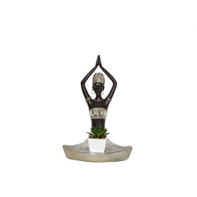 Figurine Décorative DKD Home Decor 8424001749805 15 x 12 x 29 cm Blanc Résine Singe Tropical Décapé | Tienda24 Tienda24.eu