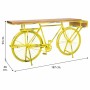 Meuble d'Entrée Alexandra House Living Bike Jaune Fer Bois de manguier 46 x 93 x 187 cm | Tienda24 - Global Online Shop Tienda24.eu