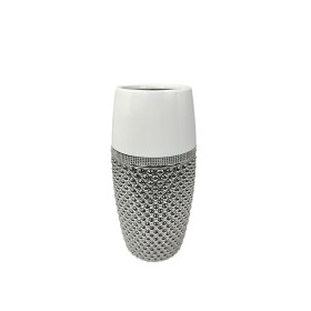 Vase Alexandra House Living Blanc Céramique 26 x 35 cm | Tienda24 Tienda24.eu