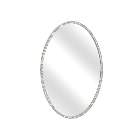 Miroir mural Versa Blanc Bambou Miroir Rond 2,5 x 75 x 75 cm | Tienda24 Tienda24.eu