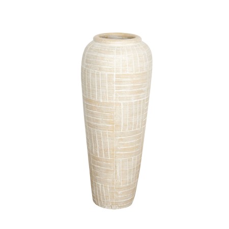 Vase de sol Alexandra House Living Terre cuite 30 x 80 x 30 cm | Tienda24 Tienda24.eu