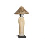 Desk lamp Romimex Beige Wood 20 x 70 x 20 cm Oriental | Tienda24 Tienda24.eu