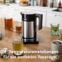 Bouilloire BOSCH TWK7203 1,7 L Noir Gris Acier inoxydable 2200 W 1850 W 1,7 L de BOSCH, Bouilloires électriques - Réf : S9101...