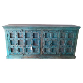 Buffet Alexandra House Living Bleu Acacia Bois de manguier 51 x 96 x 210 cm de Alexandra House Living, Buffets, crédences et ...