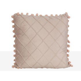 Coussin Alexandra House Living Bleu Doré Textile 50 x 30 cm | Tienda24 Tienda24.eu