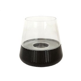 Vaso Alexandra House Living Branco Prateado Cerâmica 18 x 7 x 28 cm | Tienda24 Tienda24.eu