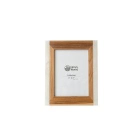 Fotorahmen Beige Polyesterharz 18,8 x 2 x 23,5 cm | Tienda24 Tienda24.eu