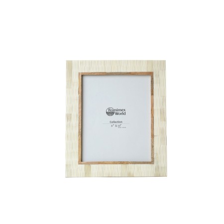 Cadre photo Romimex Marron Bois Os 28 x 33 x 2 cm | Tienda24 Tienda24.eu