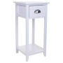 Nightstand Alexandra House Living White 30 x 63 x 30 cm by Alexandra House Living, Bedside Tables - Ref: D1631458, Price: 50,...