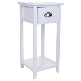 Nightstand Alexandra House Living White 30 x 63 x 30 cm by Alexandra House Living, Bedside Tables - Ref: D1631458, Price: 50,...