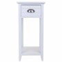 Nightstand Alexandra House Living White 30 x 63 x 30 cm by Alexandra House Living, Bedside Tables - Ref: D1631458, Price: 50,...