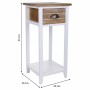 Nightstand Alexandra House Living White 30 x 63 x 30 cm by Alexandra House Living, Bedside Tables - Ref: D1631459, Price: 47,...