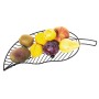 Fruit Bowl Alexandra House Living Black Metal 41 x 20 x 5 cm | Tienda24 Tienda24.eu