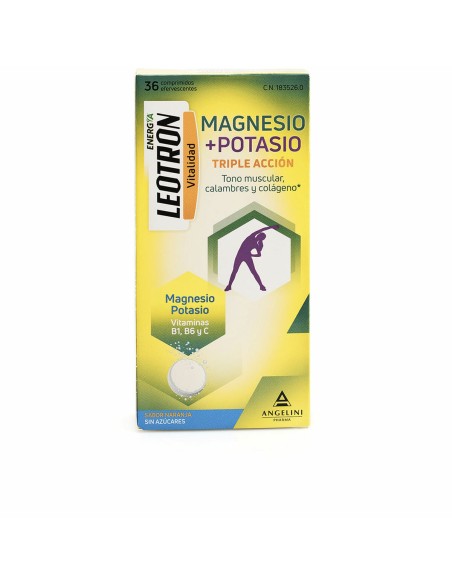 Nahrungsergänzungsmittel Leotron Magnesium Kalium 36 Stück | Tienda24 Tienda24.eu