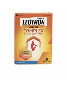 Complemento Alimenticio Leotron Jalea real Ginseng 60 unidades de Leotron, Combinación de multivitaminas y minerales - Ref: S...