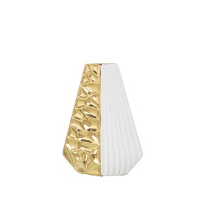 Vase Gold 12,5 x 12,5 x 20 cm | Tienda24 Tienda24.eu