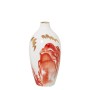 Vase Alexandra House Living Weiß Gold aus Keramik 11 x 11 x 20 cm | Tienda24 Tienda24.eu