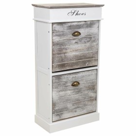 Shoe Rack Alexandra House Living White 28 x 98 x 50 cm 2 drawers by Alexandra House Living, Shoe organisers - Ref: D1631467, ...