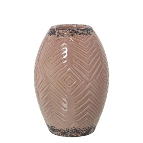 Vase Silberfarben Metall 22,5 x 39,5 x 22,5 cm (4 Stück) Mit Relief | Tienda24 Tienda24.eu