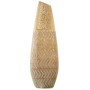 Vase Alexandra House Living Gold aus Keramik 10 x 15 x 45 cm | Tienda24 Tienda24.eu