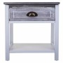 Nightstand Alexandra House Living White 29 x 42 x 40 cm by Alexandra House Living, Bedside Tables - Ref: D1631469, Price: 50,...