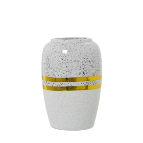 Vase Alexandra House Living Gris Céramique 28 x 14 x 40 cm | Tienda24 Tienda24.eu