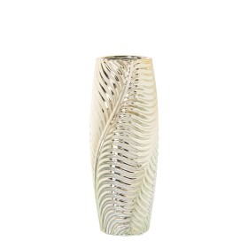 Vase Alexandra House Living Grey Crystal Face 11 x 11 x 29 cm | Tienda24 Tienda24.eu