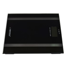 Digital Bathroom Scales Esperanza EBS018K Black Tempered Glass Tempered glass Batteries x 2 by Esperanza, Scales - Ref: S9102...