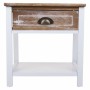 Mesa de Cabeceira Alexandra House Living Branco 29 x 42 x 40 cm de Alexandra House Living, Mesinhas de cabeceira - Ref: D1631...