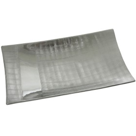 Centre de Table Romimex Blanc Doré verre Aluminium 18 x 30 x 18 cm | Tienda24 Tienda24.eu