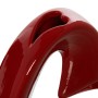 Figura Decorativa Alexandra House Living Heart Vermelho Cerâmica 2 Unidades (2 Peças) | Tienda24 Tienda24.eu