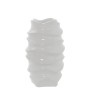 Vase Alexandra House Living Blanc Céramique Brillant 18 x 17 x 31 cm | Tienda24 Tienda24.eu