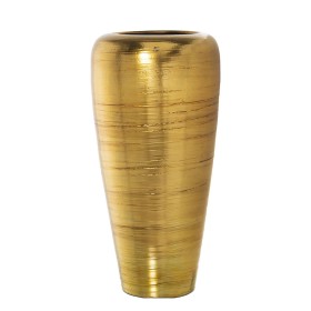 Conjunto de 2 Vasos Alexandra House Living Dourado Cerâmica 16 x 20 x 52 cm (2 Peças) | Tienda24 Tienda24.eu