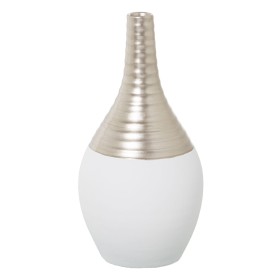 Vase Romimex Blanc Terre cuite 25 x 37 x 25 cm Avec des poignées | Tienda24 Tienda24.eu