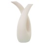 Figura Decorativa Alexandra House Living Branco Cerâmica Abstrato 18 x 36 x 52 cm | Tienda24 Tienda24.eu