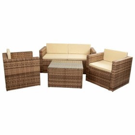 Conjunto de mesa com 2 cadeiras IPAE Progarden Bistró Dobrável Antracite (3 Peças) | Tienda24 - Global Online Shop Tienda24.eu